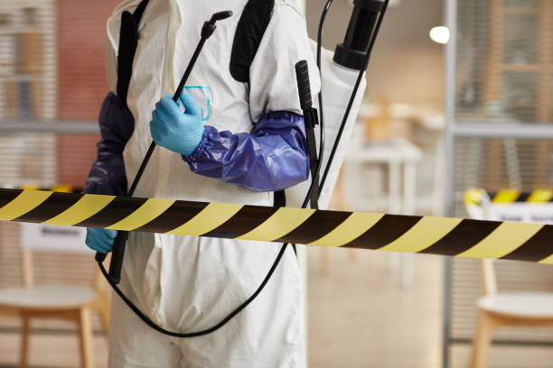 Professional Biohazard Cleanup technician working in Granby, CO